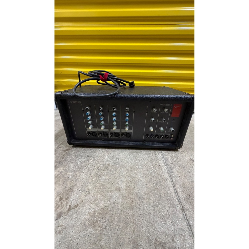 Fender LX-1504 Powered Mixer 4 Channel 150W PA System Head PR 216 USA Made